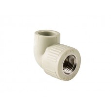 Колено ПП комб. вн. 25х3/4", сер. РТП (Угольник) (РосТурПласт)