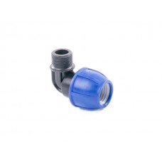 Колено ПЭ 25 х 1/2" нар., РТП (РосТурПласт)